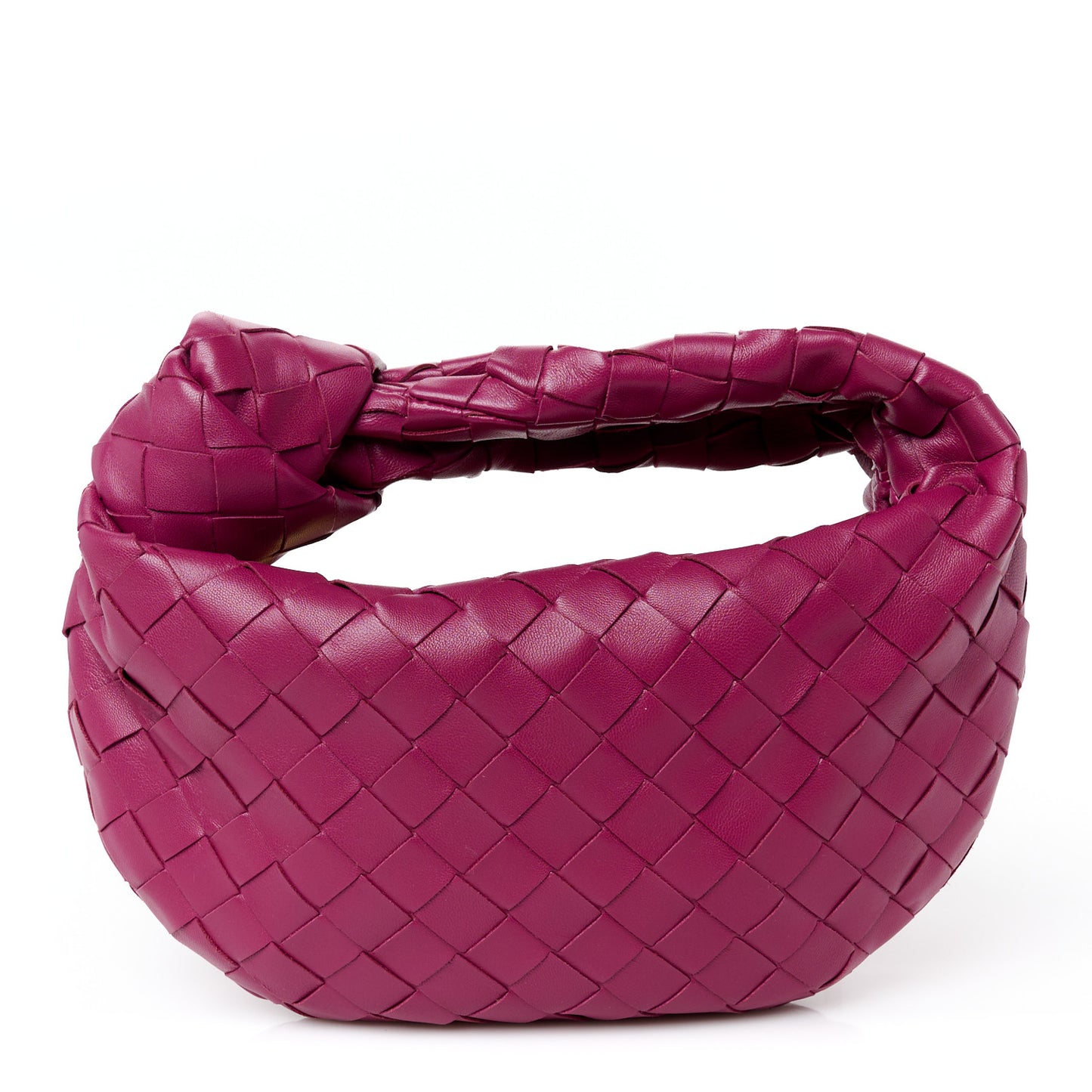 Nappa Intrecciato Mini Jodie Cinnabar
