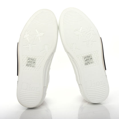 Christian Dior Technical Canvas Flowers Mens B23 High Top Sneakers 38 White 6 of 11