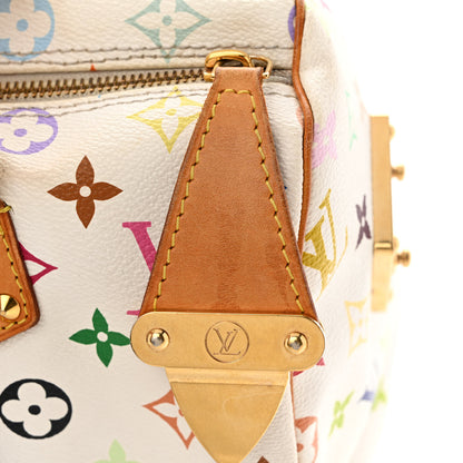 Louis Vuitton Monogram Multicolor Speedy 30 White 20 of 20