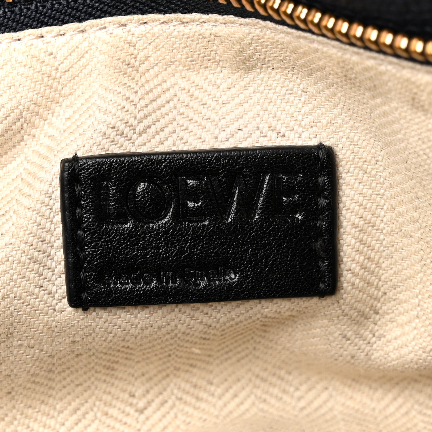 Loewe Calfskin Medium Puzzle Bag Midnight Blue Black 6 of 9