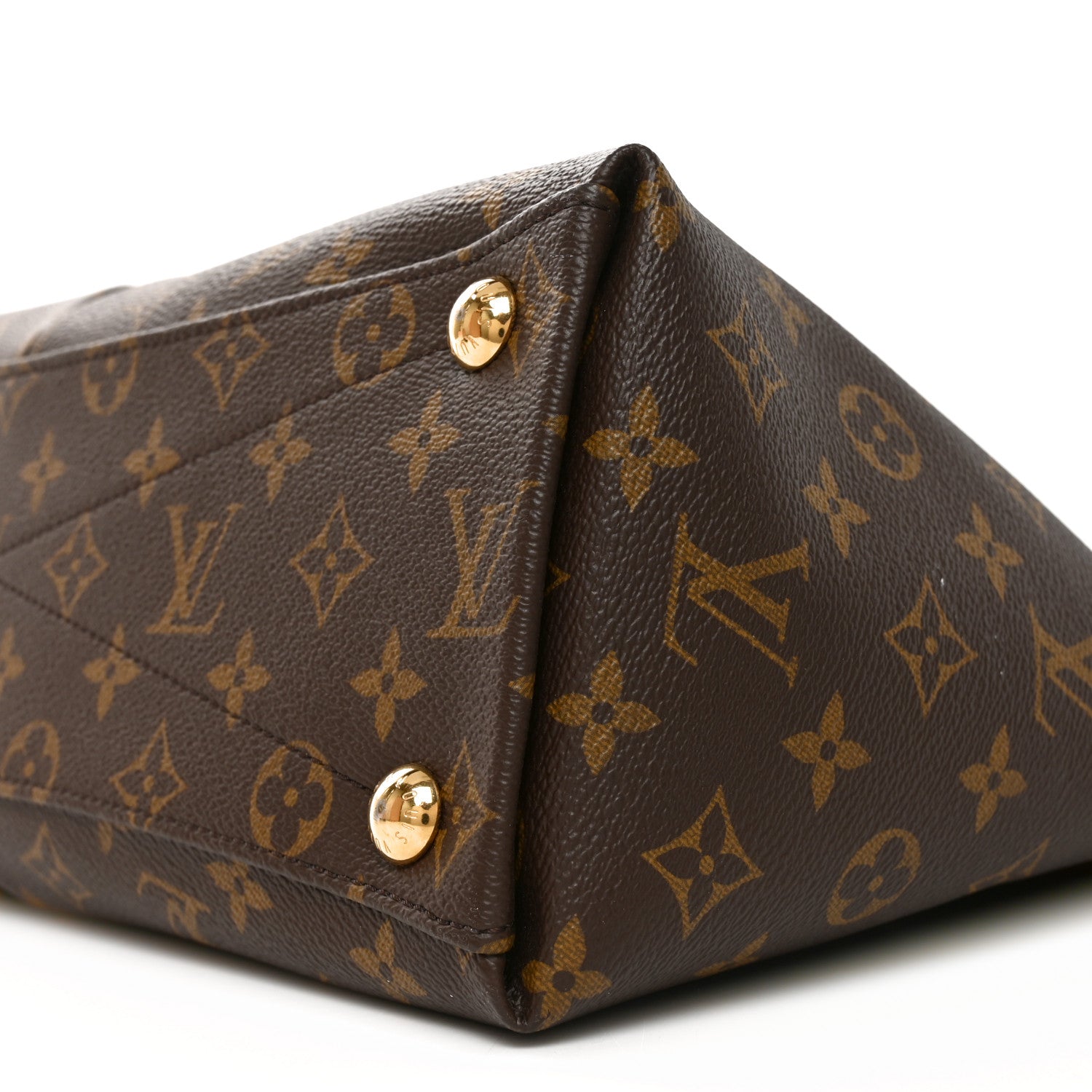 Louis Vuitton Monogram V Tote MM Black 9 of 10