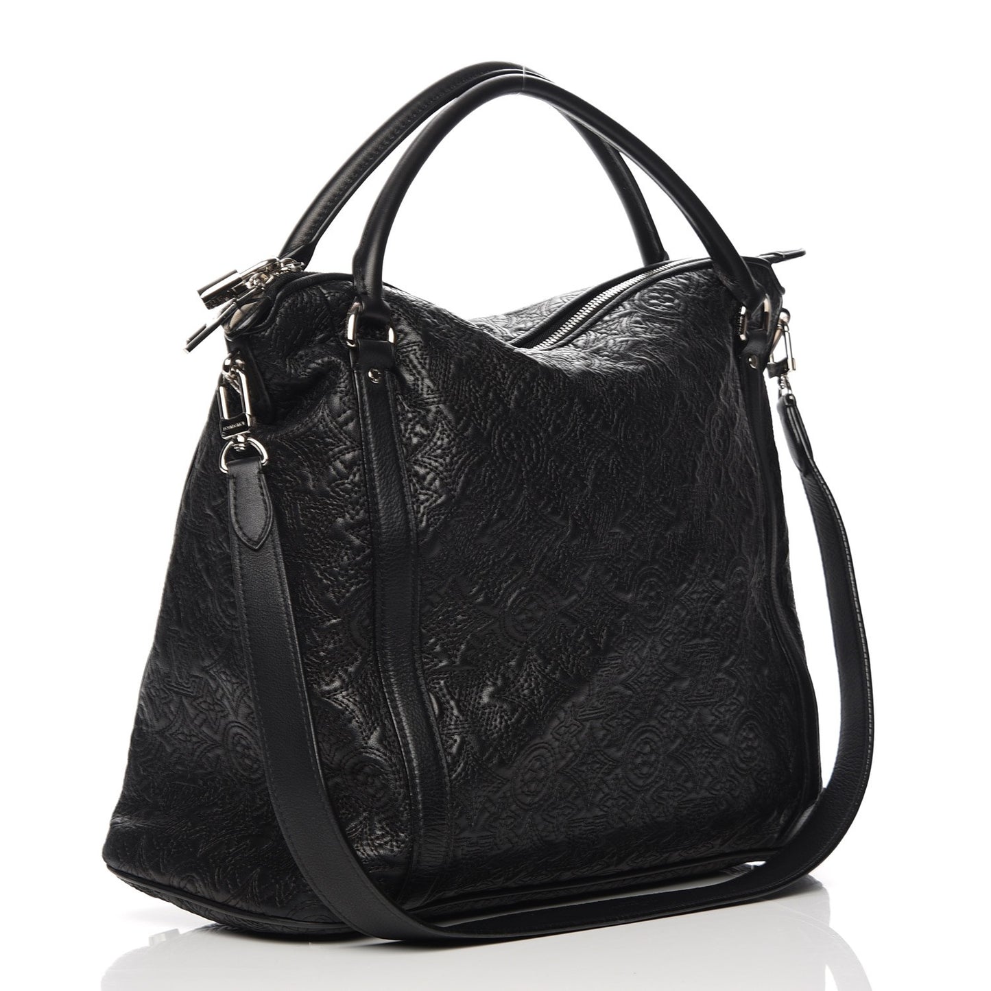 Monogram Lambskin Antheia Ixia MM Black