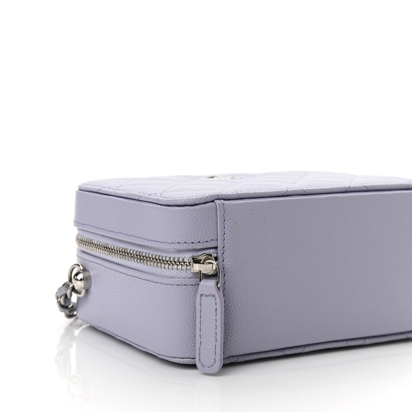 Caviar Quilted Camera Bag Light Purple