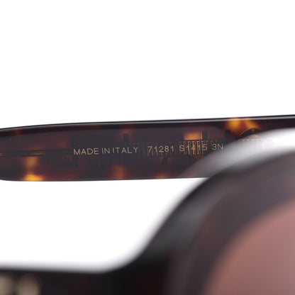 Chanel Shield Sunglasses 71281 Dark Tortoise 5 of 8
