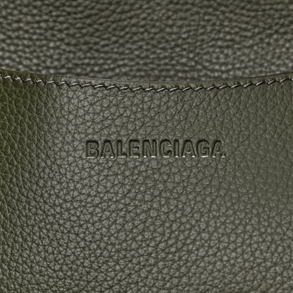 Balenciaga Grained Calfskin Neo Classic Silver Hardware Medium City Khaki 6 of 9