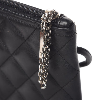Chanel Calfskin Cambon Flat Messenger Black 14 of 17