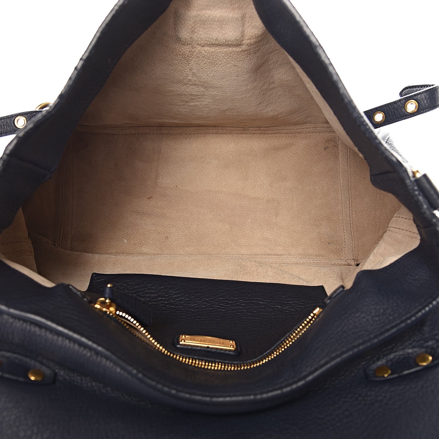 Miu Miu Cervo East-West Flap Satchel Blue 5 of 24