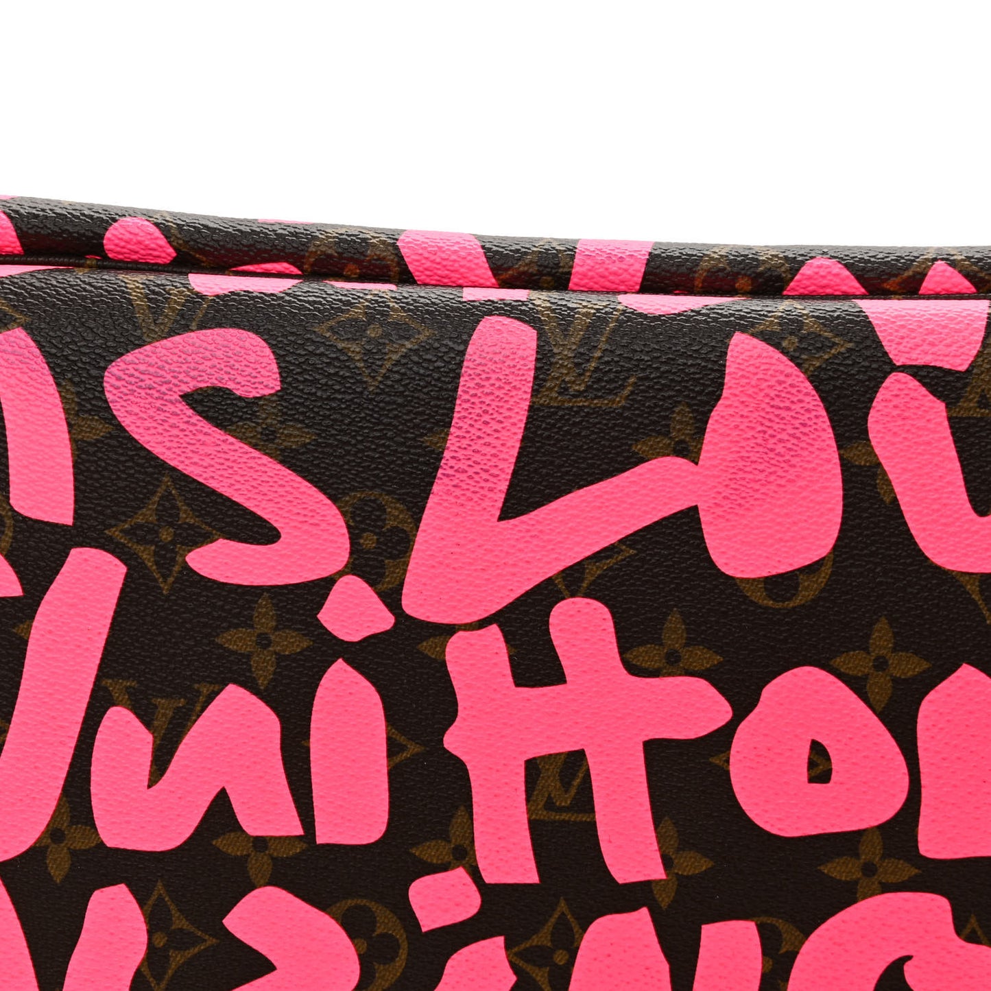Monogram Graffiti Neverfull GM Fuchsia