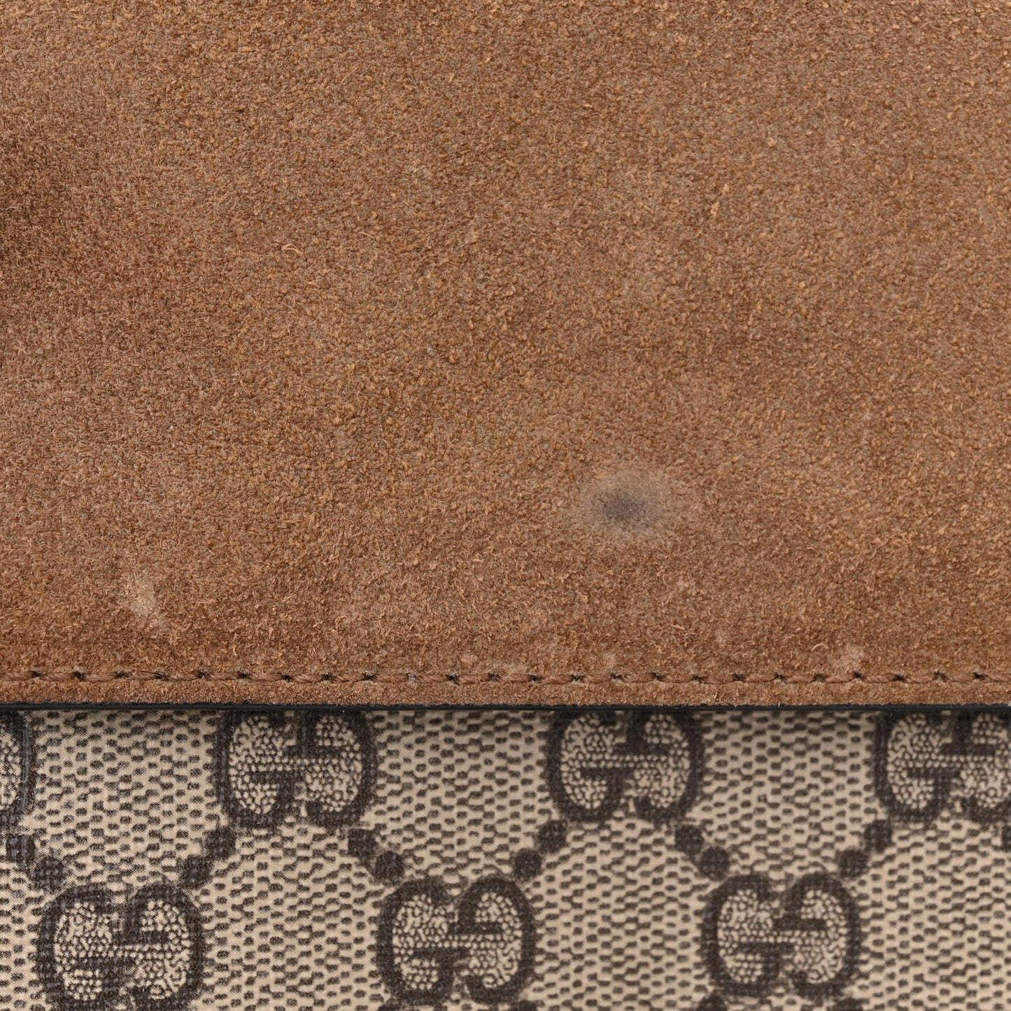 GG Supreme Monogram Mini Dionysus Shoulder Bag Taupe