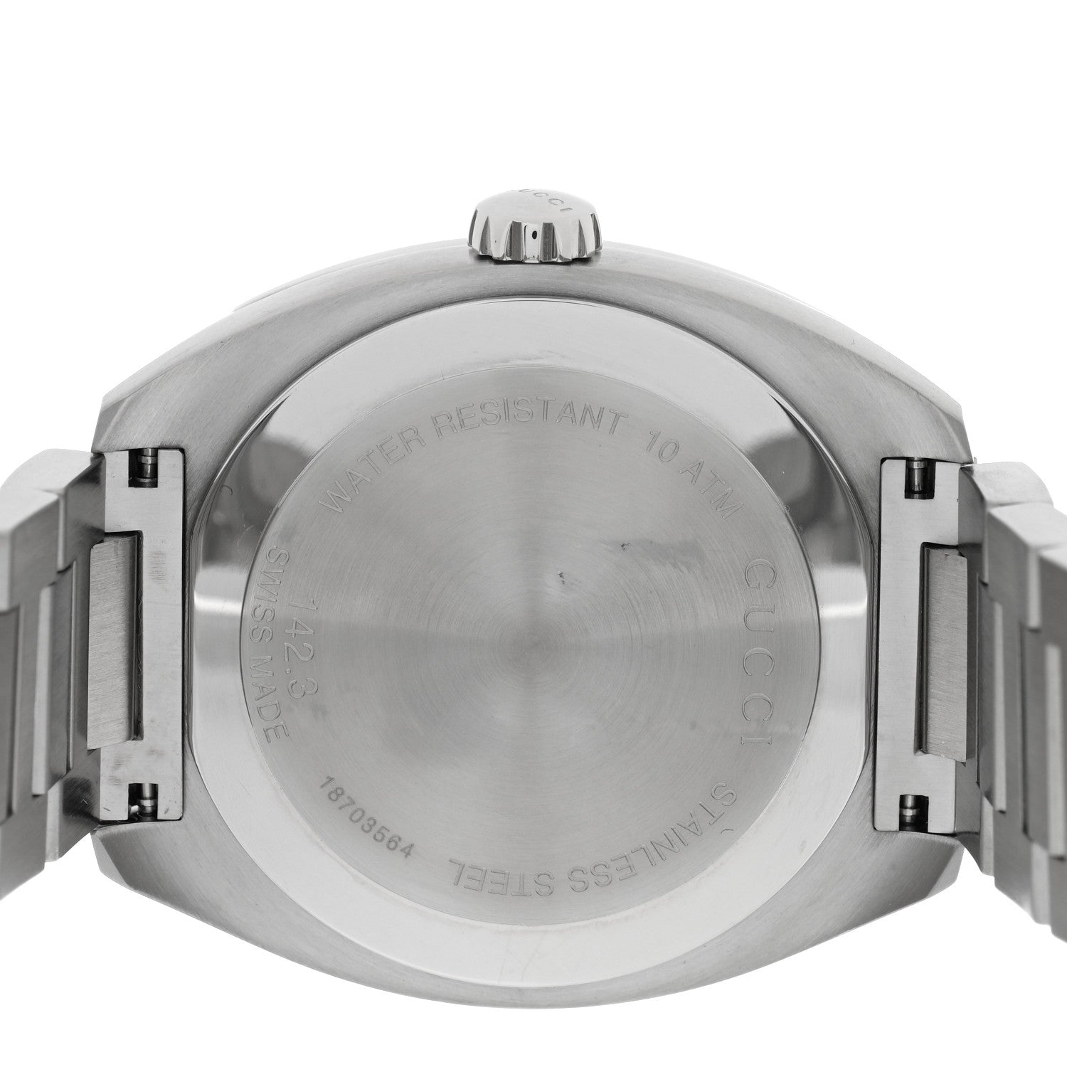 Gucci Stainless Steel 40mm GG2570 Quartz Watch Black 4 of 4