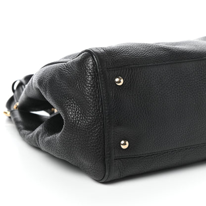 Gucci Pebbled Calfskin Medium Soho Shoulder Bag Black 10 of 11