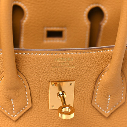 Hermes Togo Birkin 25 Natural Sable 6 of 10