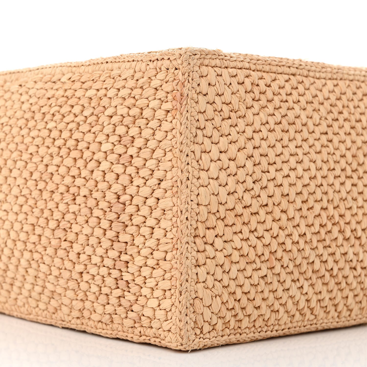 Loewe Raffia Medium Paula's Ibiza Logo Tote Natural Tan 9 of 11