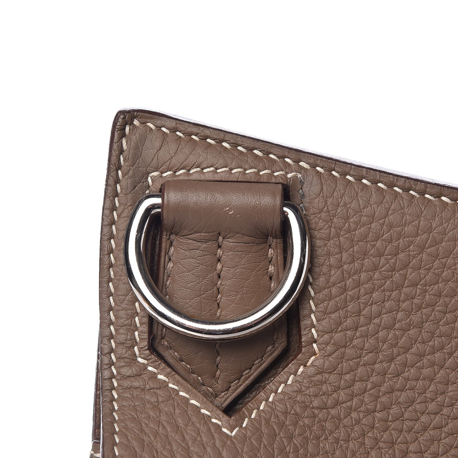 Hermes Taurillon Clemence Jypsiere 34 Etoupe 11 of 19