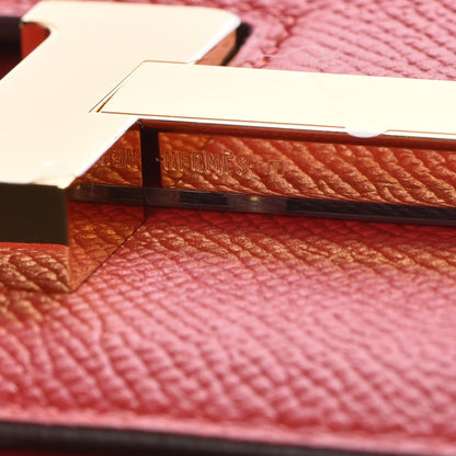Hermes Epsom Constance 18 Rouge Tomate Etain 12 of 19