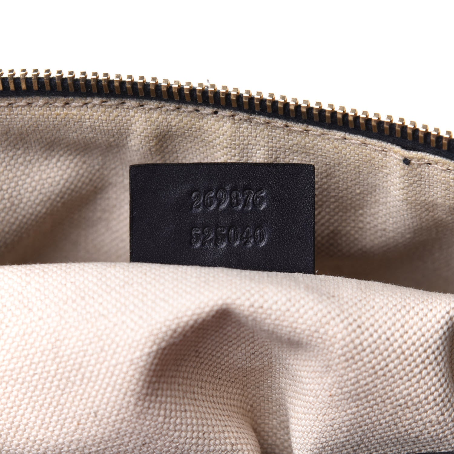 Gucci Monogram Vintage Web Small Boston Navy 7 of 11