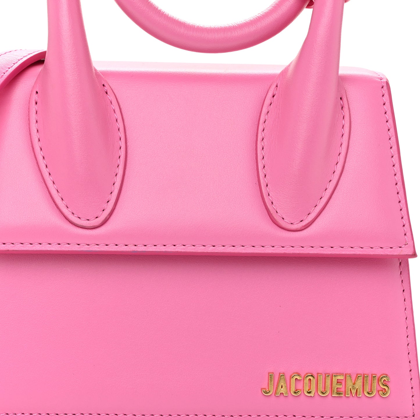 Smooth Calfskin Le Chiquito Noeud Pink