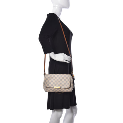 Louis Vuitton Damier Azur Favorite MM 2 of 26