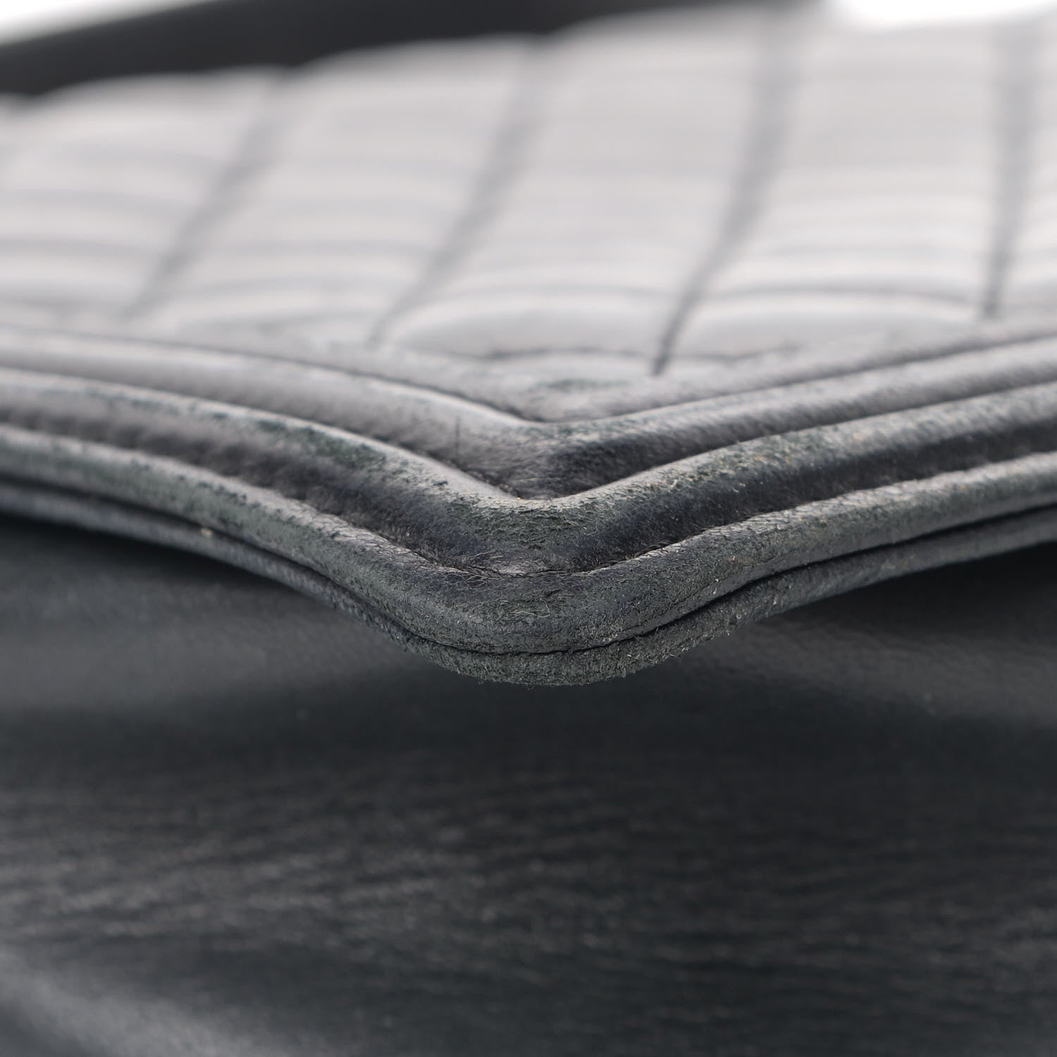 Chanel Lambskin Quilted Large Boy Flap Black 11 of 25