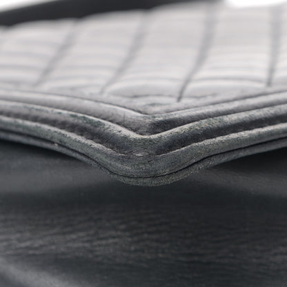 Chanel Lambskin Quilted Large Boy Flap Black 11 of 25