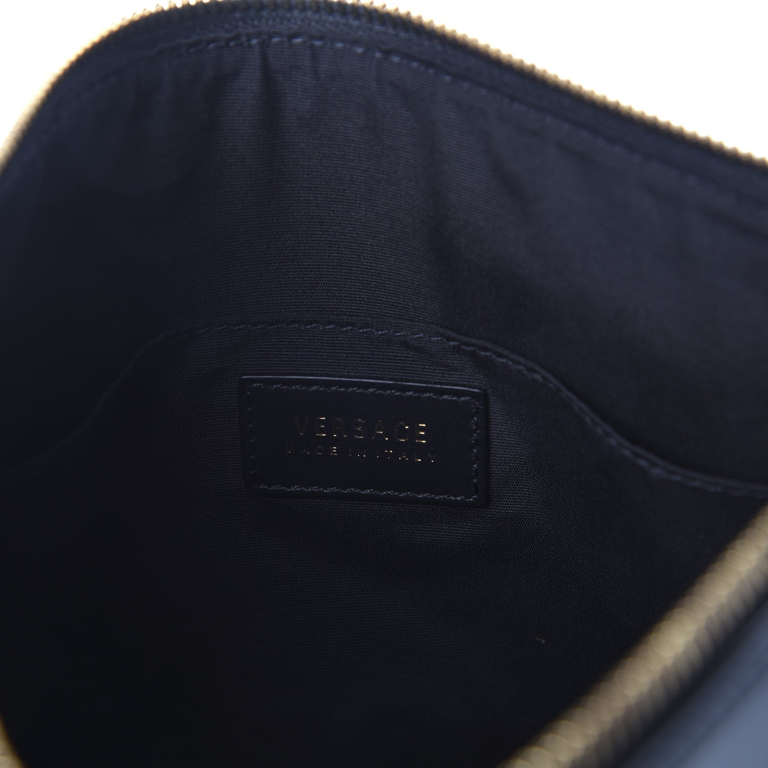 Versace Vitello Virtus Shoulder Bag Black 6 of 9