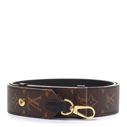 Louis Vuitton Monogram Bandouliere Shoulder Strap Black 1 of 5