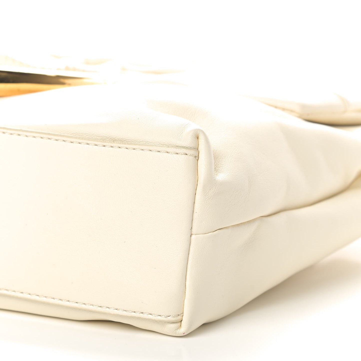 Eco Alter Nappa Nina Fold Over White