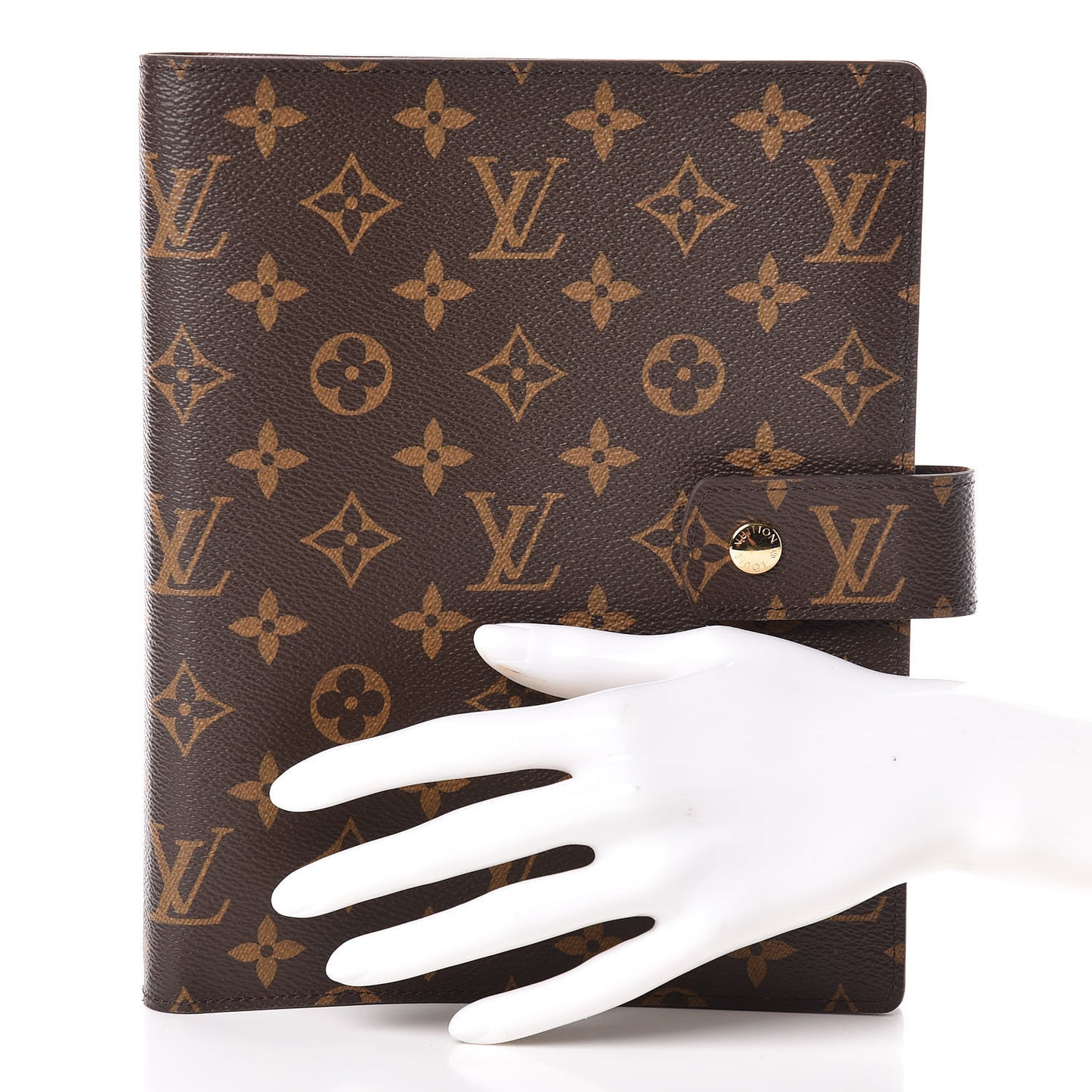 Monogram Large Ring Agenda Cover