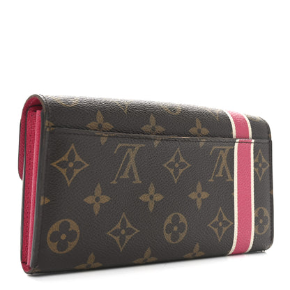 Louis Vuitton Monogram My LV Heritage Sarah Wallet NM Rose Freesia 3 of 7