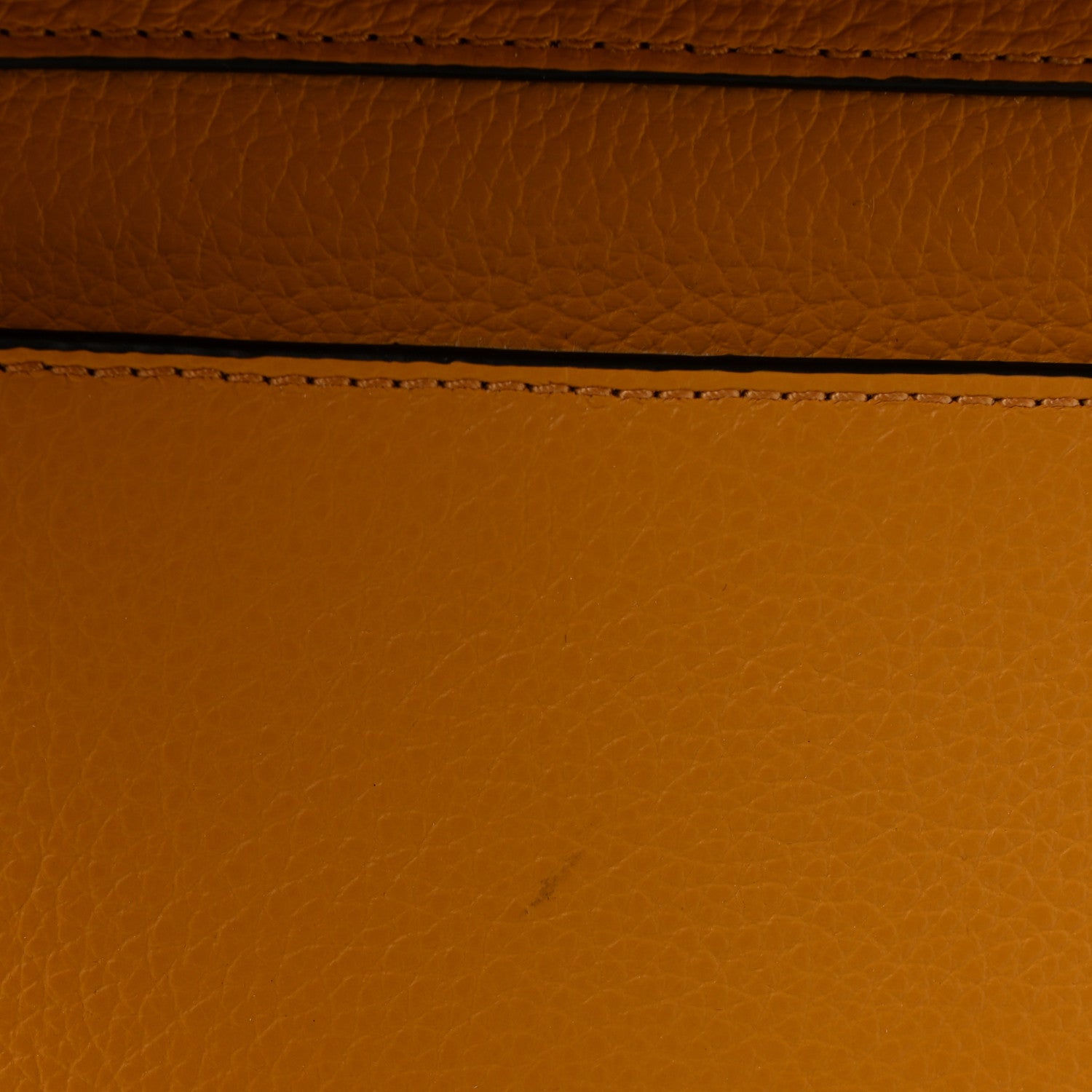 Chloe Raffia Small Grain Calfskin Medium Marcie Basket Yellow 13 of 13