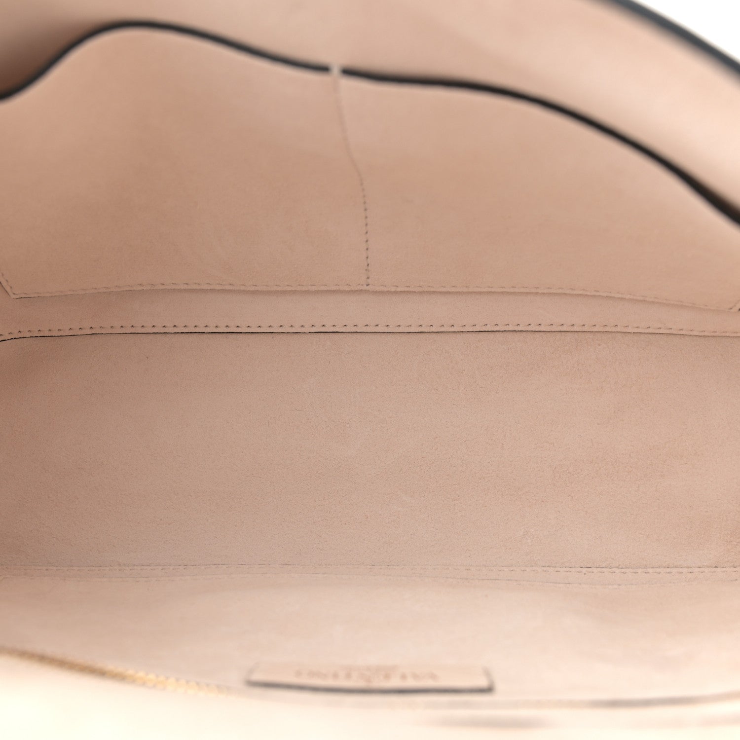 Valentino Garavani Grained Calfskin Large Roman Stud Shoulder Bag Light Ivory 5 of 10