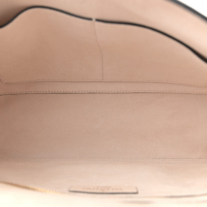 Valentino Garavani Grained Calfskin Large Roman Stud Shoulder Bag Light Ivory 5 of 10