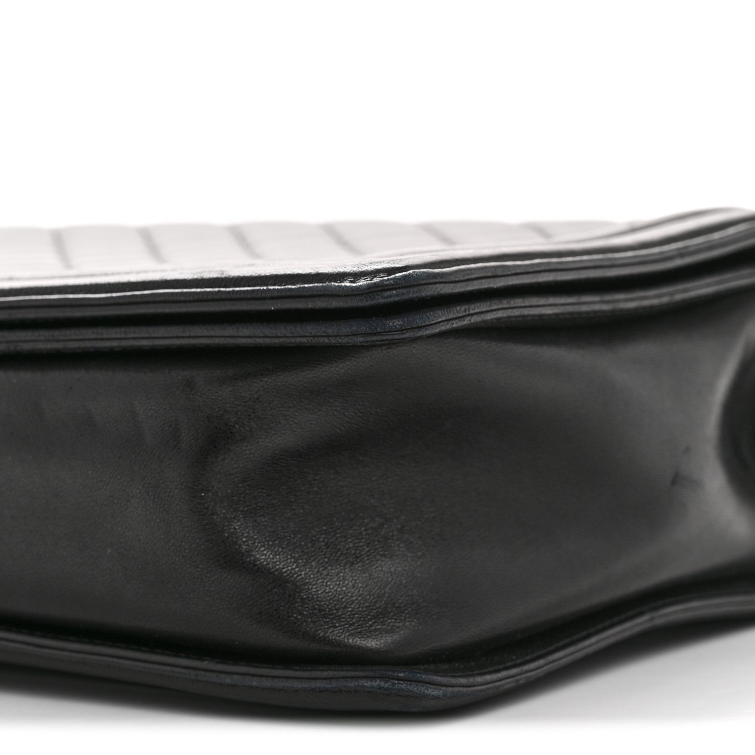 Chanel Lambskin Quilted Large Boy Flap Black 10 of 13