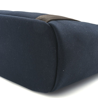 Hermes Toile Sac De Pansage Groom Bleu Navy Feu 14 of 14