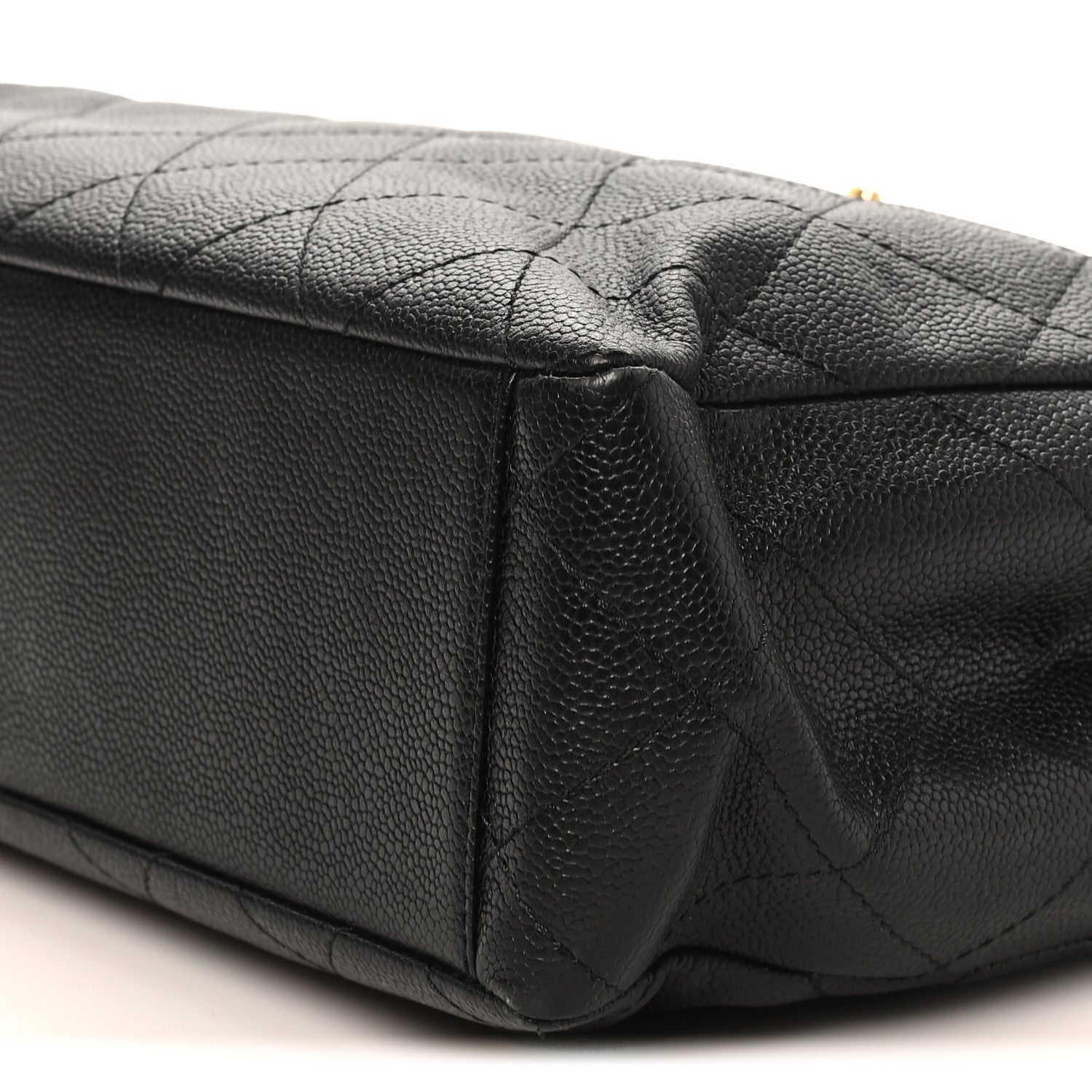 Chanel Caviar Quilted Single Flap Black 10 of 10