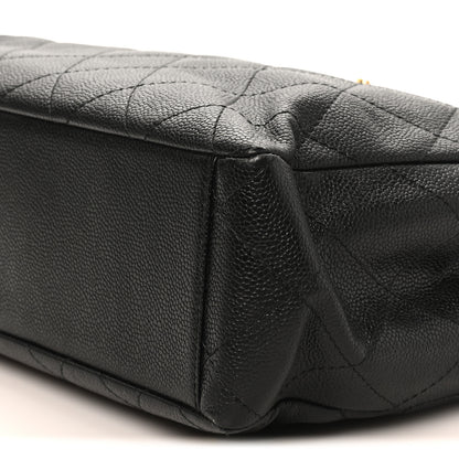 Chanel Caviar Quilted Single Flap Black 10 of 10