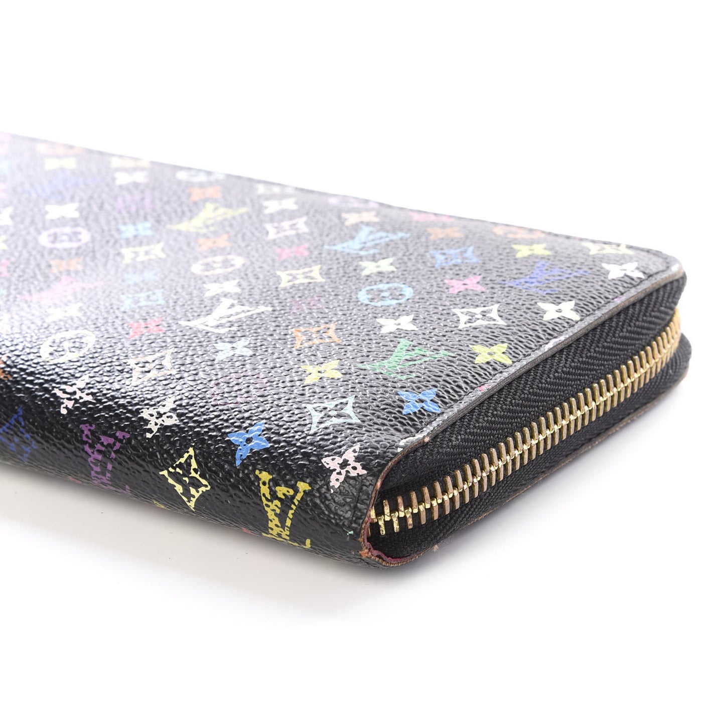 Monogram Multicolor Zippy Wallet Black Grenade