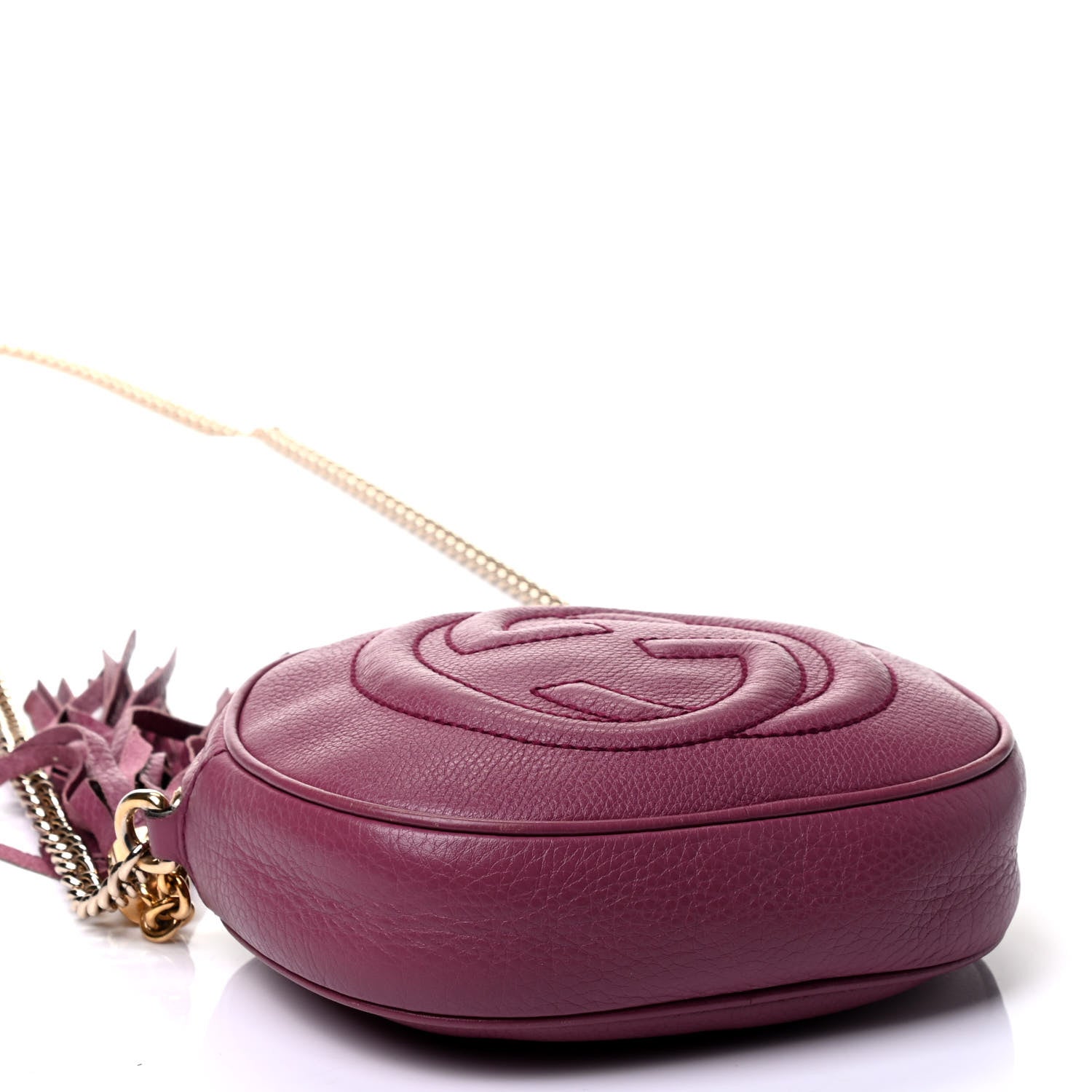 Gucci Cellarius Calfskin Mini Soho Chain Bag Peonia Flower 3 of 4