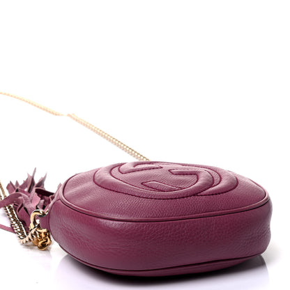 Gucci Cellarius Calfskin Mini Soho Chain Bag Peonia Flower 3 of 4