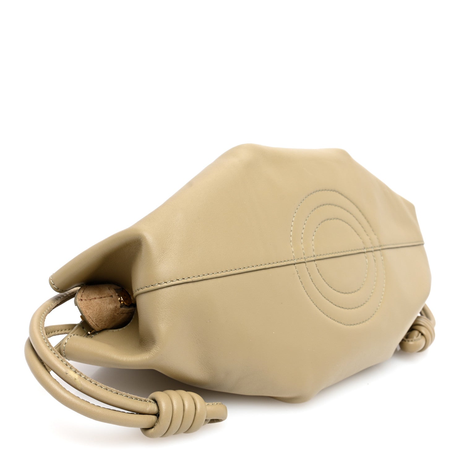 Loewe Shiny Nappa Calfskin Small Paseo Bag Clay Green 4 of 9