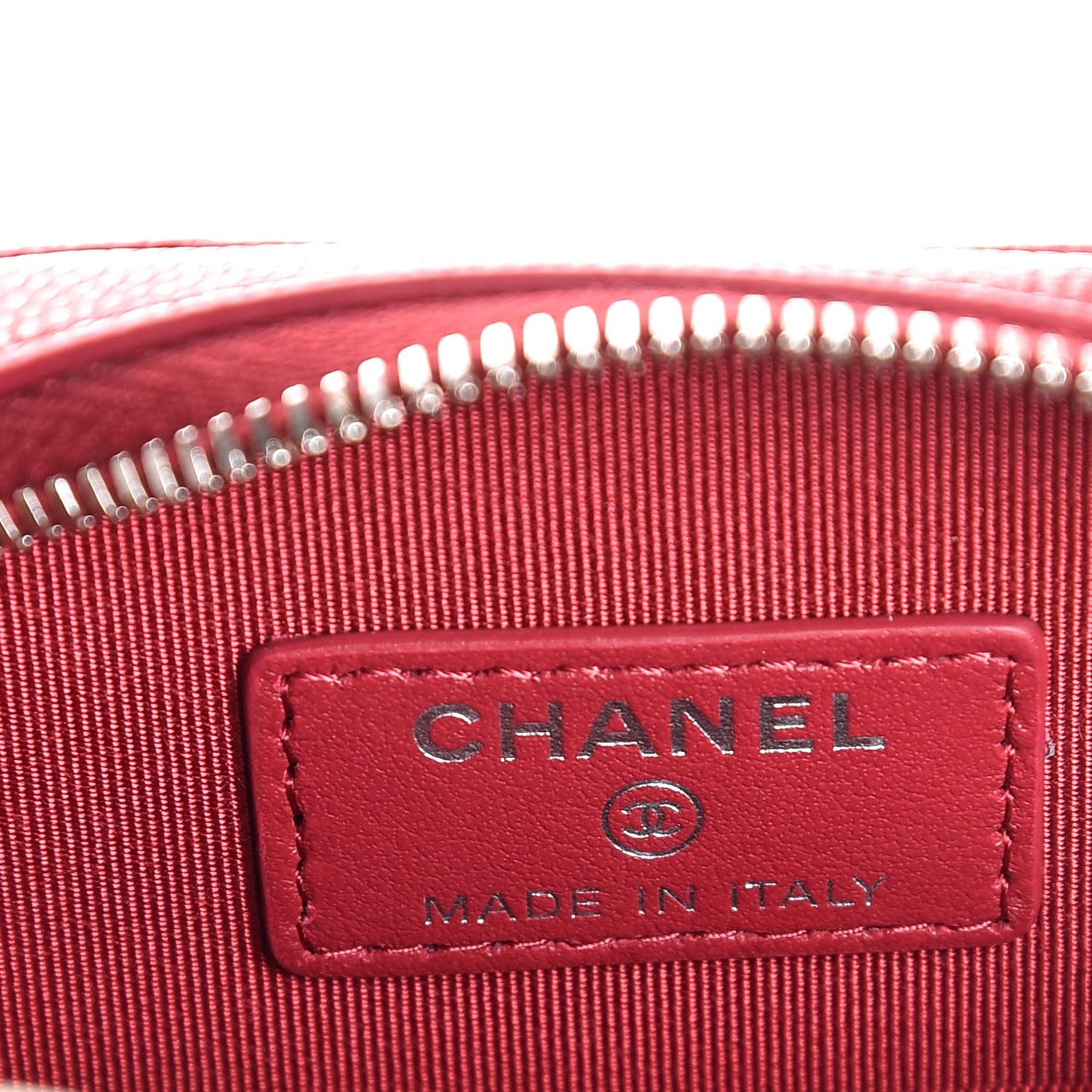Caviar Quilted Classic Clutch With Chain Pink