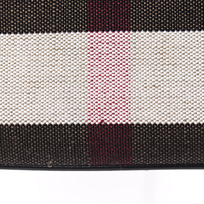 Burberry Mega Check Peyton Crossbody Clutch Bag Black 11 of 11