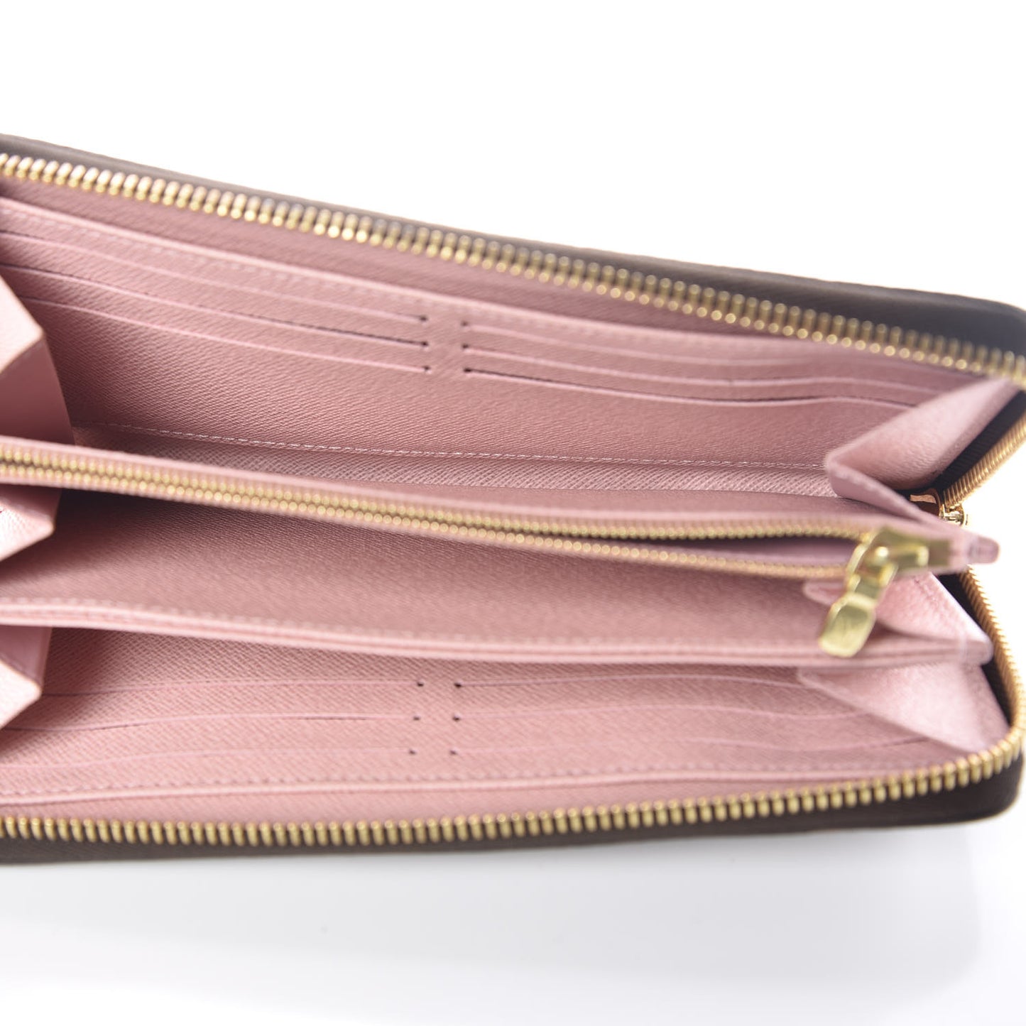 Monogram Zippy Wallet Rose Ballerine