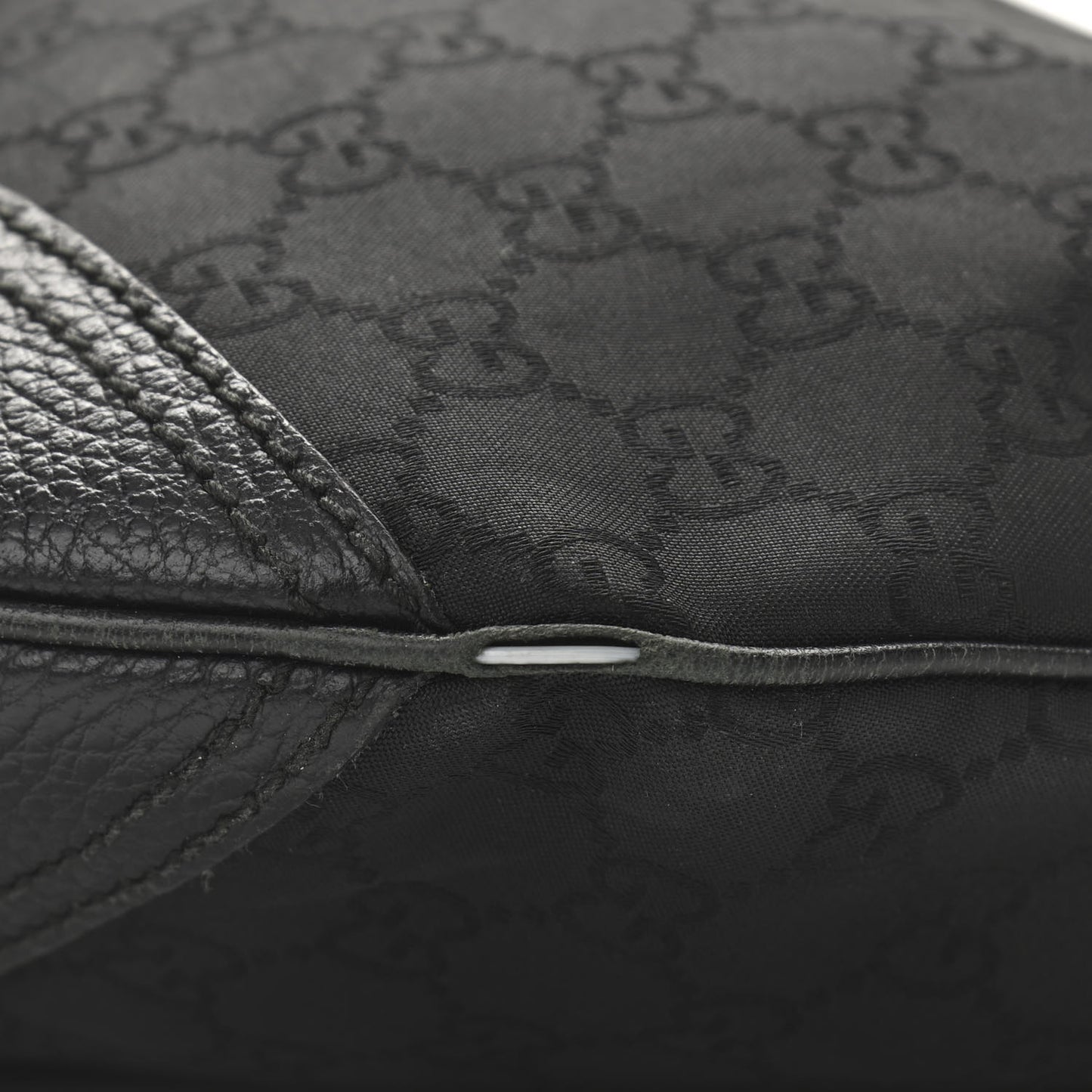 Nylon Monogram Large Princy Hobo Black