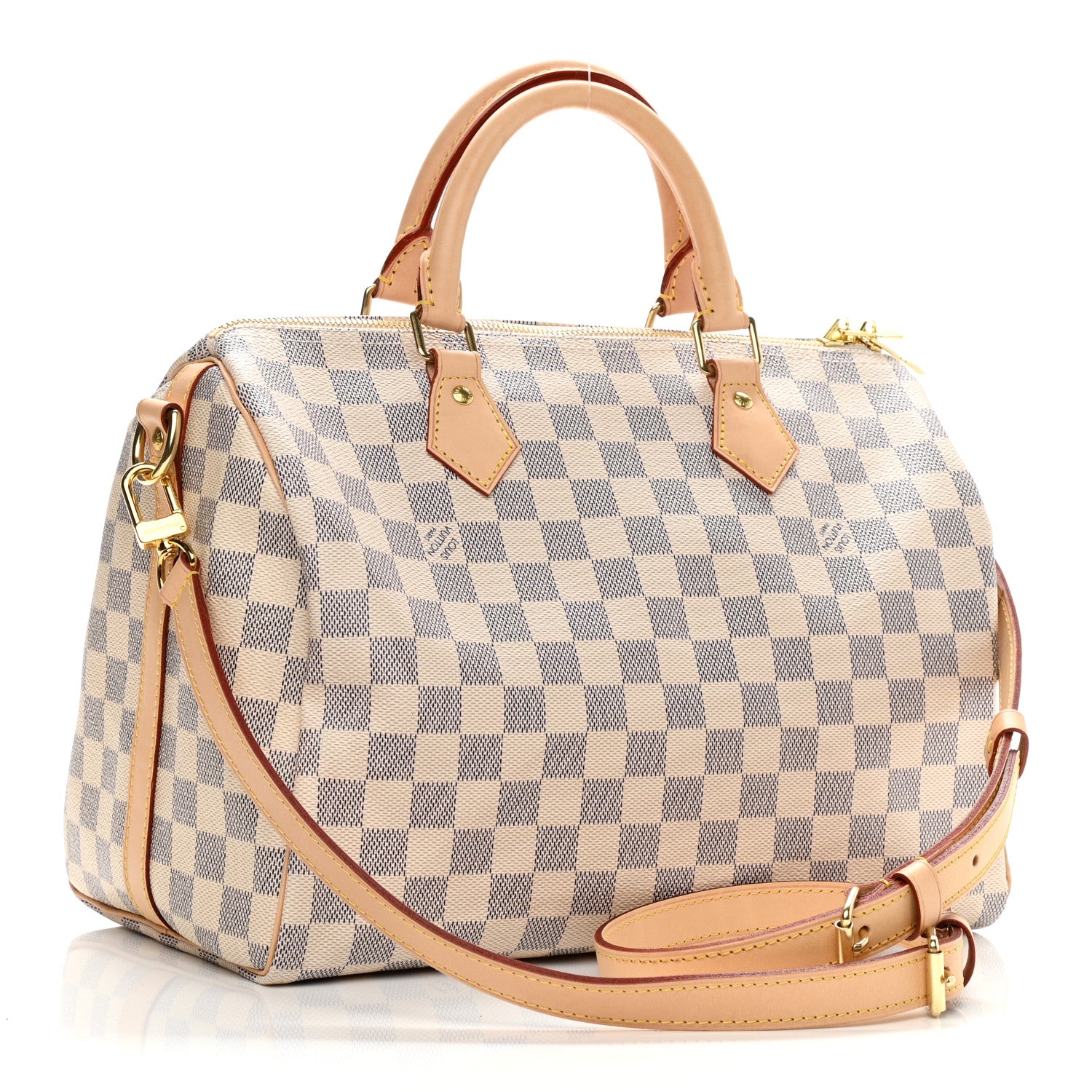 Louis Vuitton Damier Azur Speedy Bandouliere 30 3 of 10