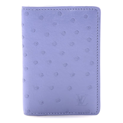 Louis Vuitton Ostrich Pocket Organizer Purple 1 of 7
