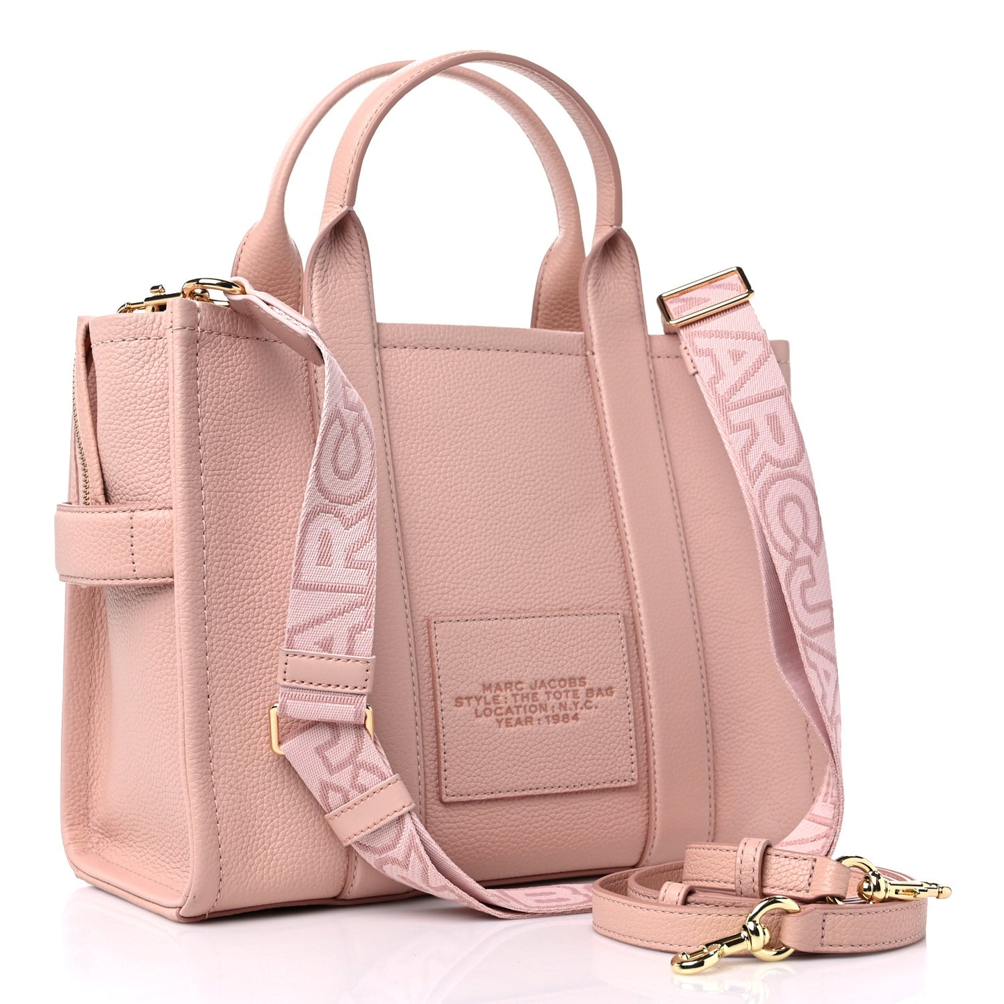 Grained Calfskin Medium The Tote Bag Rose Dust