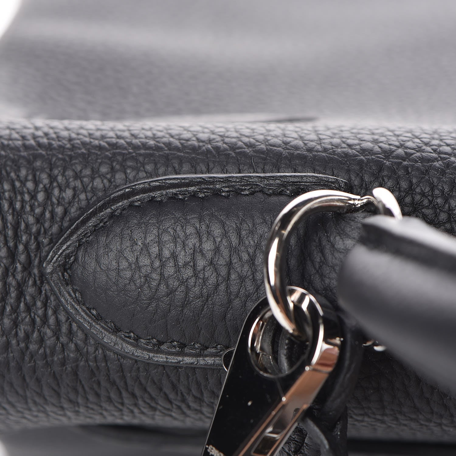 Hermes Togo Kelly Retourne 32 Black 37 of 41