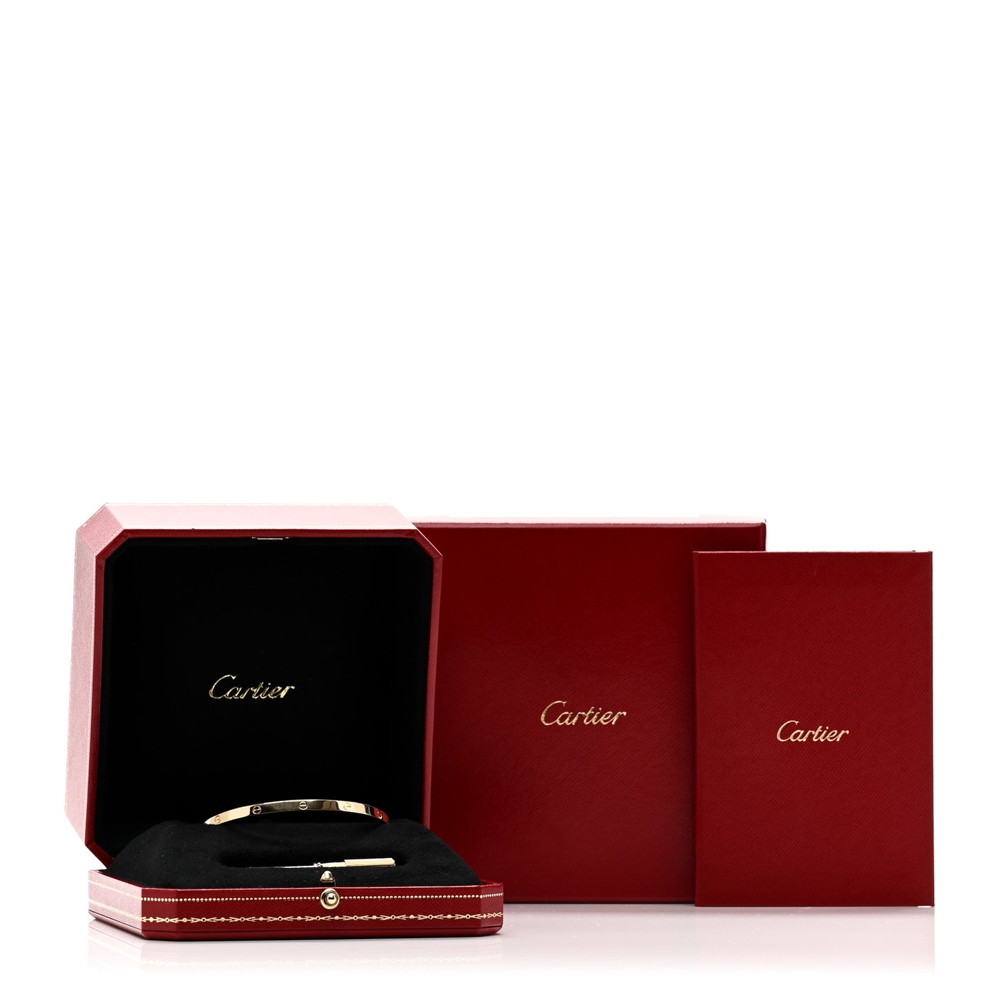 18K Yellow Gold Small LOVE Bracelet 18