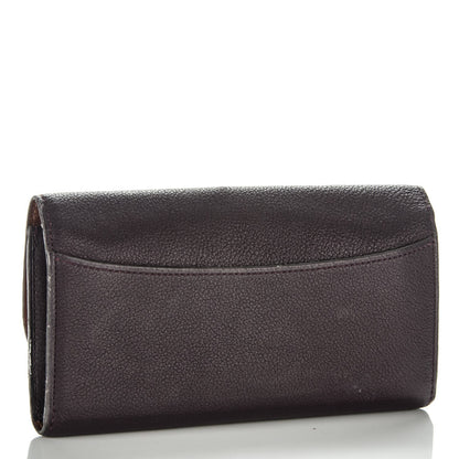 Louis Vuitton Veau Cachemire Vivienne LV Long Wallet Quetsche 3 of 8
